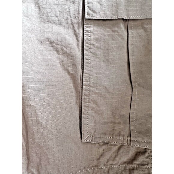 Frye Men's Paratrooper Essential Six-Pocket Cargo Shorts 9" Khaki 34 - Picture 7 of 8